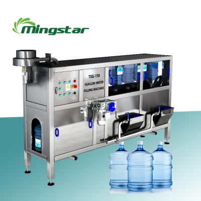 China High Efficiency 5 Gallon Water Filling Machine Washing Filling Capping Production Line for sale