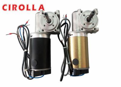 China 60W 24V Low Noise Brush Gear Motor for Auto Sliding Door 1 Signal , 40 Pulse Honeywell Encoder for sale