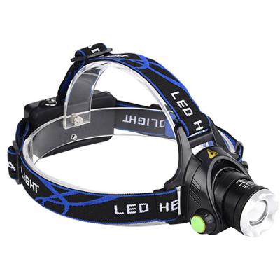 China HEADLIGHT USB Rechargeable Safety Light Red Headlamp With T6 Led Head Lights Waterproof Headlamp for sale