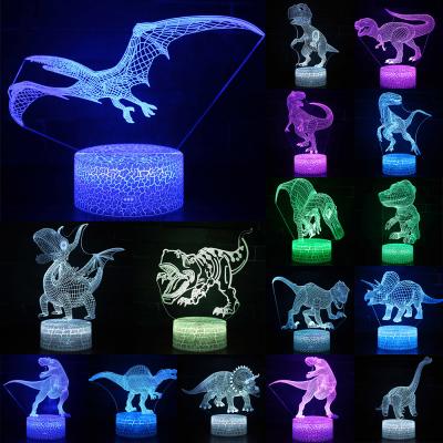 China Acryliccustom Modern Night Light Table Led Night Light Lamp For Kids Gifts Bedroom 3d Night Light Illusion for sale