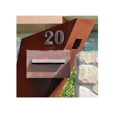 China iron free standing parcel box mailbox/rustproof letter box for postal service for sale