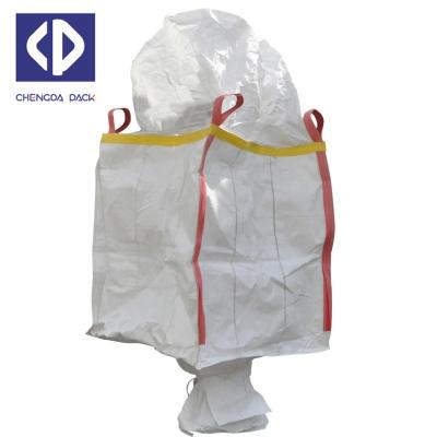 China Anti UV super bag 1 ton bags cement bags bulk bulk chemicals polypropylene fibc bag for sale