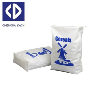 China ISO9001 20KG 25KG 50KG Kraft Paper PP Woven Cement Sand Valve Moisture Proof Concrete Bags With Block Bottom à venda