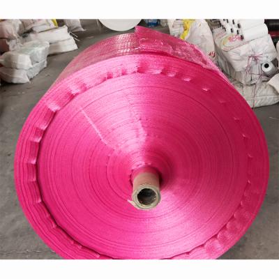 China Wholesale Food Grade Polypropylene Woven Sack Bag Rolls Tubular Fabric For PP Woven Bags en venta