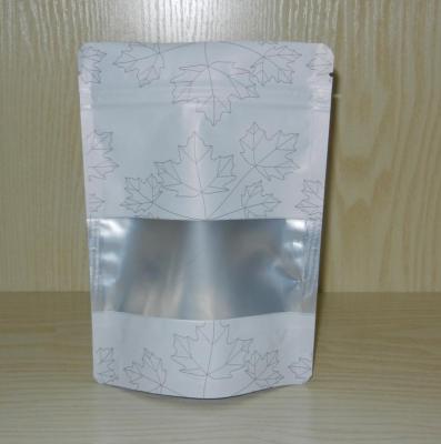 China Factory Supply Moisture Proof 2kg Stand Up Zip Lock Packaging Bags With Window for sale