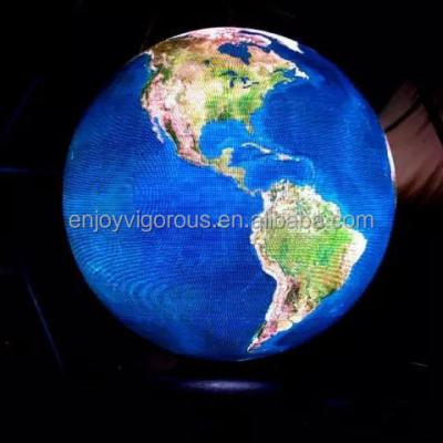 China Led ball screen P3 0.8m diameter sphere led display movable and rental led ball screen for different shape for sale