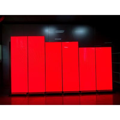 China Advertising New Media P3 Smart Indoor Mirror Standing Led Display Poster Screen For Exhibition With Wifi 3G 4G Radio for sale