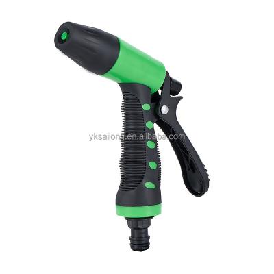 China Variable Flow Control Adjustable Soft Handle Plastic Garden Water Spray Nozzle Factory Price Hot Sale for sale