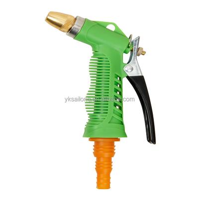 China Variable Flow Control Adjustable Plastic Garden Water Gun Garden Tools For House Farm Cleaning Irrigation for sale