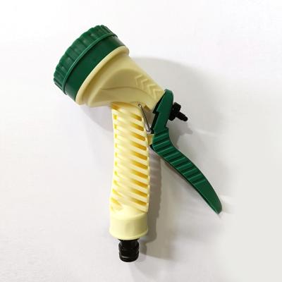 China Variable Flow Controls 7 Functions Variable Flow Control Garden Hose Water Spray Nozzle Water Gun for sale