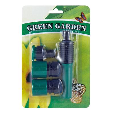 China Cheap Price Garden Water Jet Home Cleaning Nozzle Set With Flexible Hose Connector Fittings Hot Selling for sale