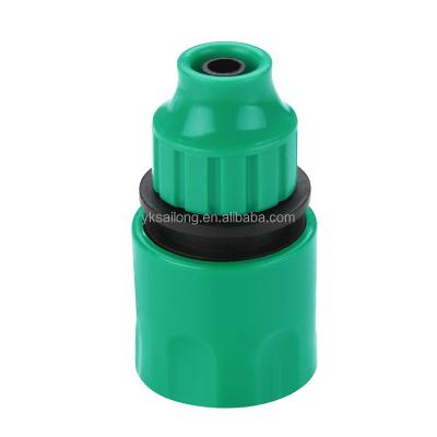 China Garden Irrigation 9MM Plastic Garden Hose Quick Hose Connector Fittings for sale