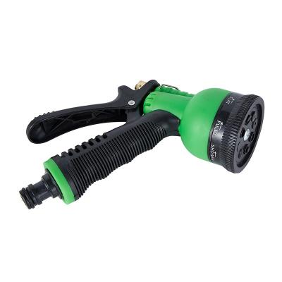 China Variable Flow Control Hot Selling 8 Models Gently Grab Plastic Spray Water Gun Car Joint Hose Spout Factory Price for sale