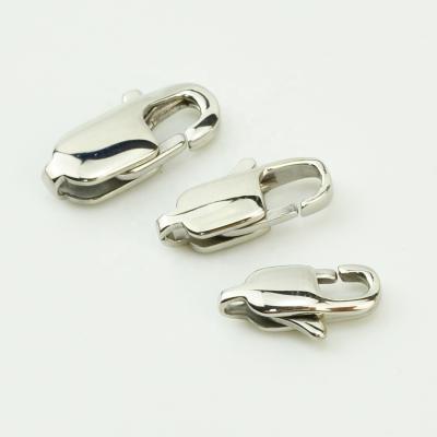 China Wholesale Trendy/Streetwear Jewelry Stainless Steel Accessories, Silver Gold Lobster Claw Clasp Spring Ring for sale