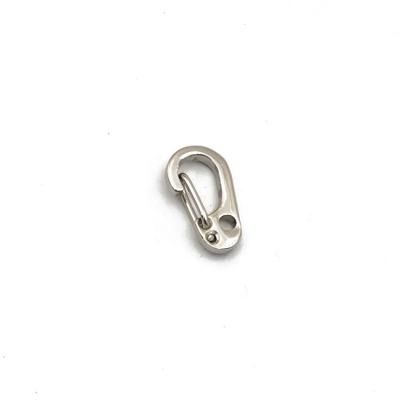 China Fashionable/Streetwear Carabiner Snap Hook, 304 Stainless Steel Spring Door Hook Clip Snap Clasp for sale