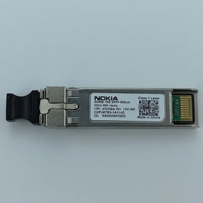 China NOKIA AOME 10G SFP+850nm 300m MM I-temp 475336A.101 for sale