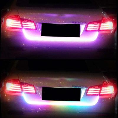 China Factory Customized Rear Bumper Light Cross Trunk LED Tail Strip Lamp Warning Universal for sale