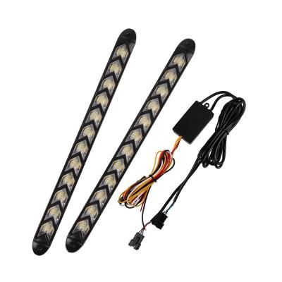 China Hot Selling Car Daytime Running Light Custom Waterproof Headlight Strip Cool White Turn Signal for sale