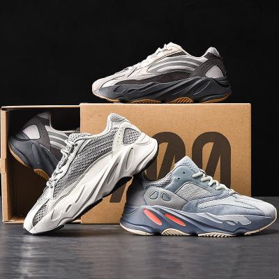 China Fashion Trend Ready To Ship Mnvn Yeezy Black Shoes Original High Quality Yeezy 700 Wave Runner Fashion Sneakers For Men for sale