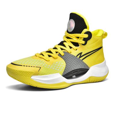 China High Quality Non-slip PU Fashion Style Basketball Shoes Custom Branded Original Basketball Shoes For Men for sale