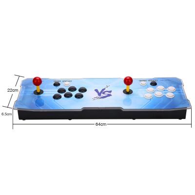 China Metal + Acrylic 3D Retro Video Game Double Joystick Multi Button 8000 In 1 Pandora Box Game Arcade Console for sale