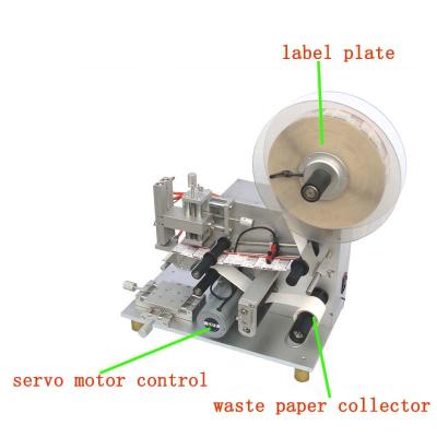 중국 수동 유형 병 상표 도포구, 20-50Pcs/최소한도 자동 접착 레테르를 붙이는 기계 판매용