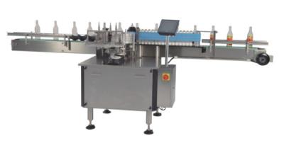 China Hot Melt Bopp / Wet Glue Automatic Flat Label Applicator For Bottles CE Certificate for sale