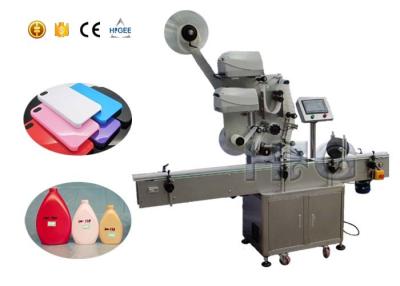 China Flat Surface Double Side Sticker Labelling Machine With Collection Worktable for sale