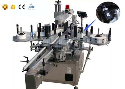 China Stainless Steel Automatic Sticker Labelling Machine For Double Sided Labeling for sale