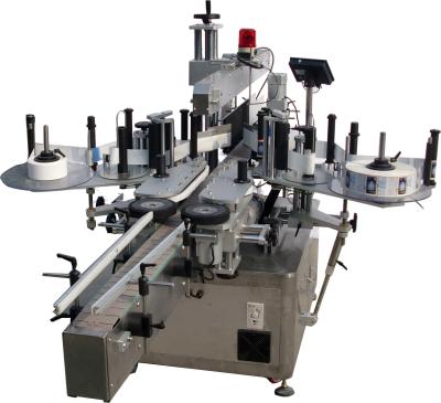 China Flat Surface Automatic Labeling Machine For Bags Factory High Speed 60 - 350 pcs/Min for sale