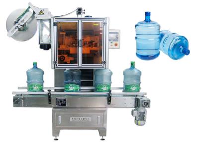 Chine Le double a dégrossi machine à étiquettes de douille de rétrécissement d'acier inoxydable pour différentes bouteilles à vendre