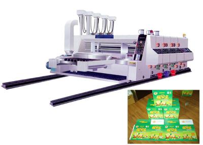 China 4 Color Flexographic Printing Machine Carton Box Manufacturing Machine for sale