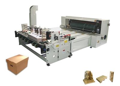 China High Speed Die Cut Printing Machine / Carton Box Making Machine 7.5 Kw for sale