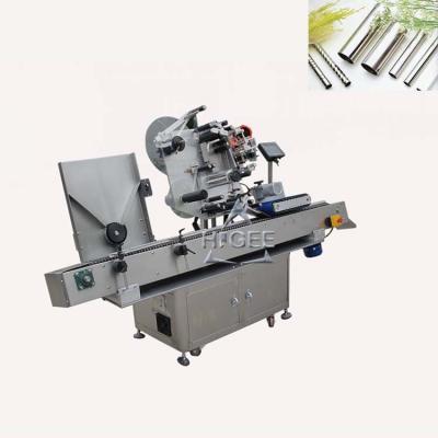 China PLC Control self adhesive sticker automatic labeling machine for penicillin bottle for sale