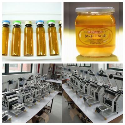 Cina La frutta stona l'etichettatrice automatica della bottiglia rotonda dei semi della mano applicatore manuale dell'etichetta in vendita