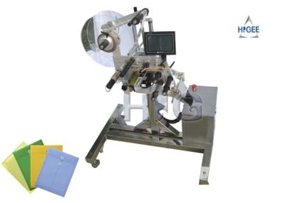 China Automatic Flat Surface Label Applicator with paging machine and output tray round coffee plate for sale