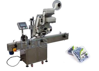 China 1000mm×450mm Size Flat Bags Automatic Flat Surface Label Applicator For Top Side for sale