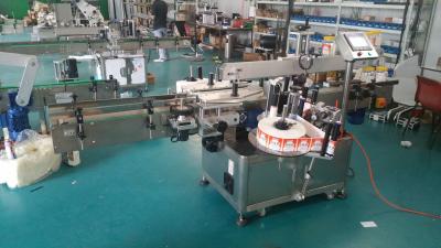 China Automatische de Sticker van Flessenlabeler Dubbele Zij Etiketteringsmachine voor Zakken die opstaan Te koop