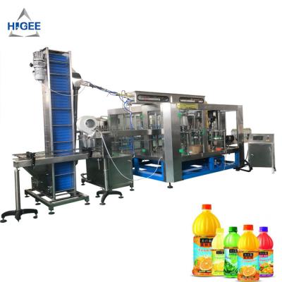 China small juice filling machine bottle washing machine filling capping juice bottling machine washing filling capping labeli for sale