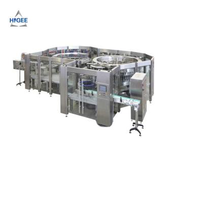 China water bottling machine price bottle rinsing filling and capping machine zhangjiagang filling machine liquid filler for sale