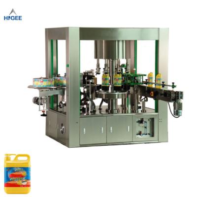 China Flat Bottle Hot Melt Glue Labeling Machine Opp Hot Melt Glue Automatic Labeling Machine For Liquid Soap Bottle for sale