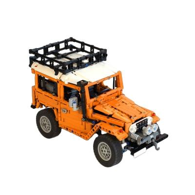 China Moc-2770 FJ40 Plastic Off-Road PEC with Remote Control Building Block Tech Splicing Rack and Assembly for sale