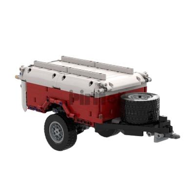 China The Moc-3323 plastic camping trailer is suitable for a variety of small off-road vehicles. It is assembled with building block technology for sale