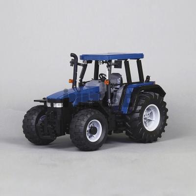 China New Holland Moc-23362 Plastic Tractor Boy Gift Mosaic Building Block Technology Set 1159pcs for sale