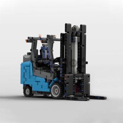 China Moc-58635 small plastic app 738pcs remote control of fl400 forklift for sale