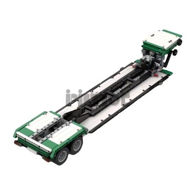 China Moc-40369 42078 Low Panel Semi-Trailer Transport Vehicle Fits 613pcs Building Block Technology Assembly New Year Plastic Splicing Gift for sale