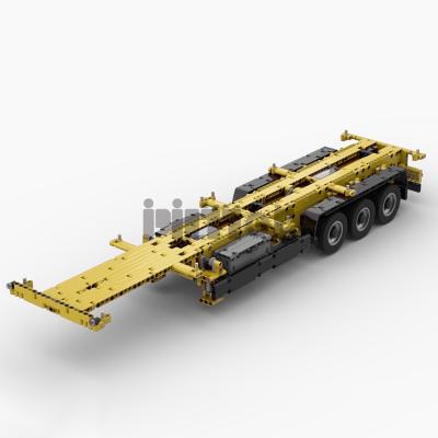 China Moc-49905 Plastic Marine Trailer App New Patchwork 1515pcs Patchwork Building Block Technology Assembly Remote Control Size Reduction for sale