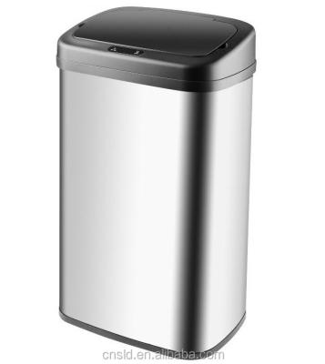 China WITH LID 13 Gallon 50Liter Top Selling Electronic Automatic Sensor Bin Waste Bin Trash Can for sale