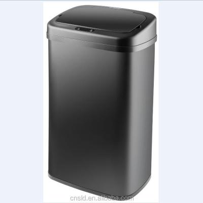 China WITH LID Top Selling Sensor Bin Waste Bin Waste Bin Trash Bins Bins Colors Electronic Automatic Black for sale