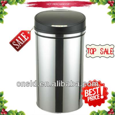 China viable HOT SALE! Touchless Sensor Automatic Stainless Steel Waste Bin Trash Can Rubbish Bin for sale